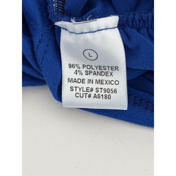 Skirt & Crop Top Set Large BodyCon Blue Ruched Y2K Glam Cyber Grunge Festival - Picture 5 of 15